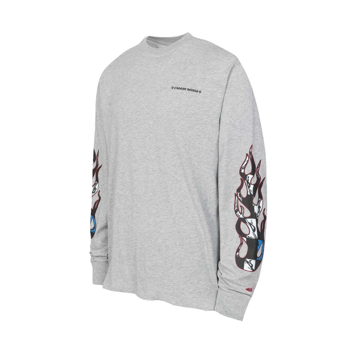 P160 Cross-border model. Those who pursue quality, please do not place an order. -Chrome Hearts/Chrome Hearts Sanskrit printed popular long-sleeved T-shirt -High weight, high density and high quality. The wool is soft, delicate and skin-friendly. It feels soft and silky. It has excellent warmth and skin-friendly properties.